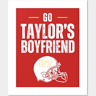 Go Taylors Boyfriend Football Funny Go Taylor's Women Men T-Shirt Essential T-Shirt Posters and Art